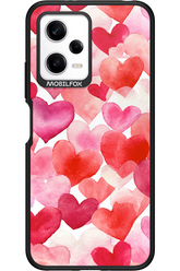 Water Painted Heart 2.0 - Xiaomi Redmi Note 12 5G