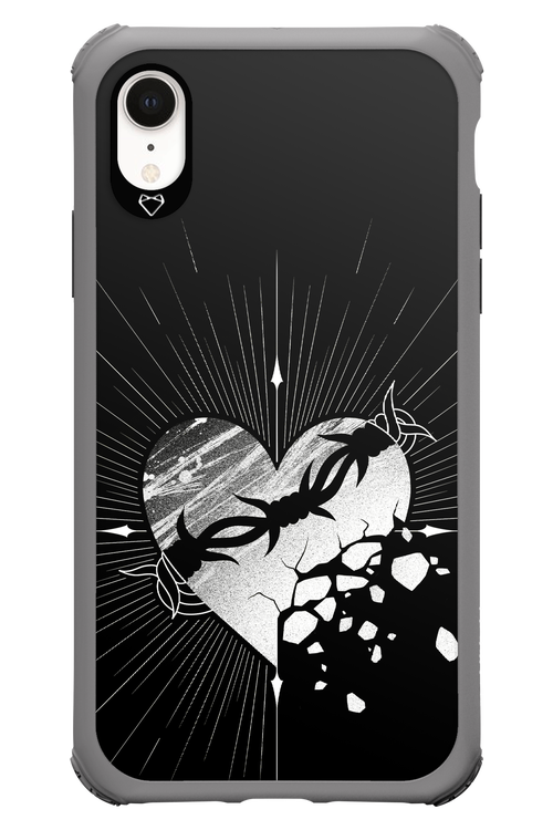 Fehér Szív - Apple iPhone XR