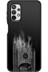 Money Burn B&W - Samsung Galaxy A32 5G