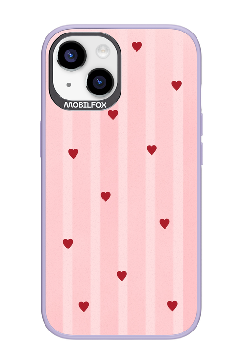 Red Little Hearts 2.0 - Apple iPhone 14