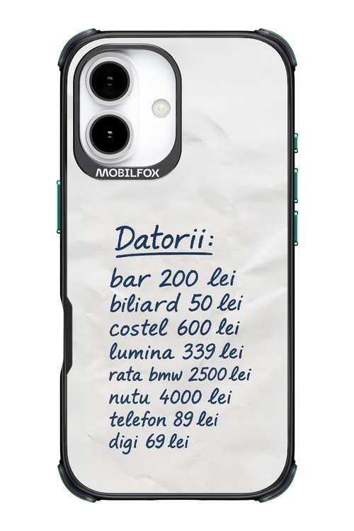 The List 2.0 - Apple iPhone 17