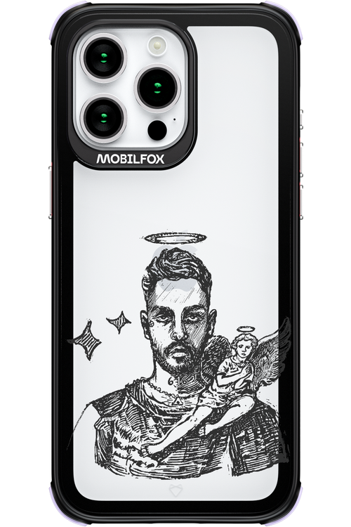 iNGER White  - Apple iPhone 15 Pro Max