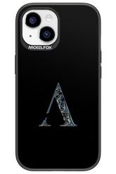 ⁠ ⁠Azteca A Chrome Logo - Apple iPhone 15