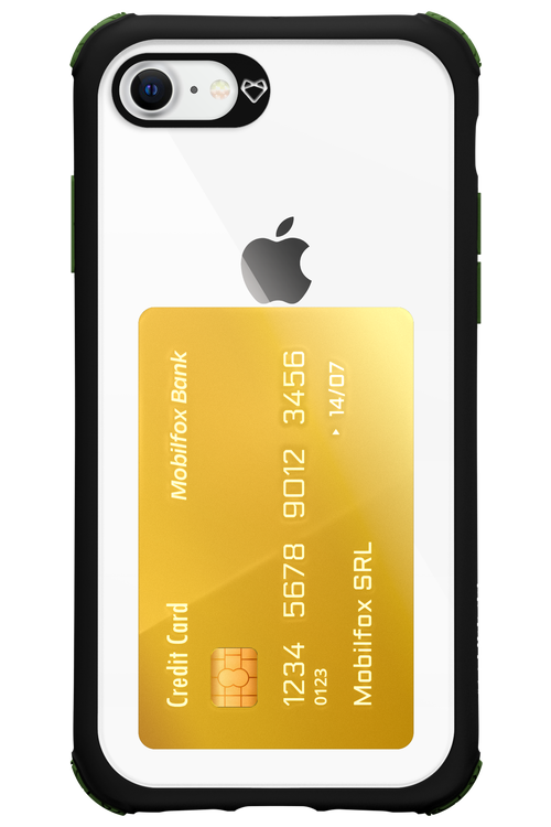 Gold Card - Apple iPhone 8