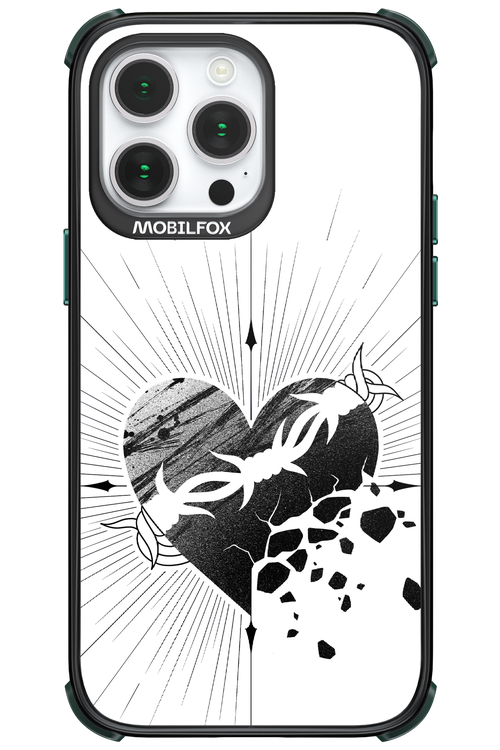 Fekete Szív - Apple iPhone 14 Pro Max