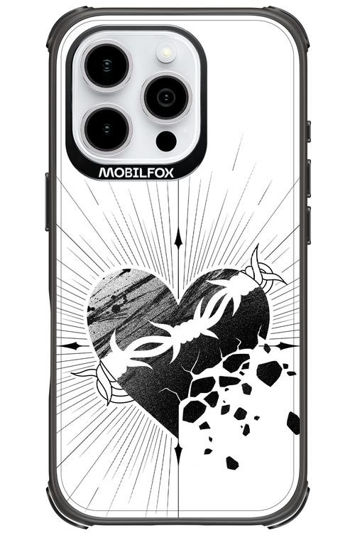 Fekete Szív 2.0 - Apple iPhone 16 Pro