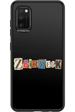 Zbirweek (black) 2.0 - Samsung Galaxy A41