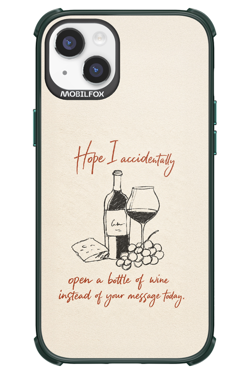Bottle of wine 2.0 - Apple iPhone 14 Plus