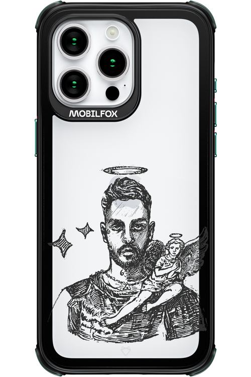 iNGER White  - Apple iPhone 15 Pro Max