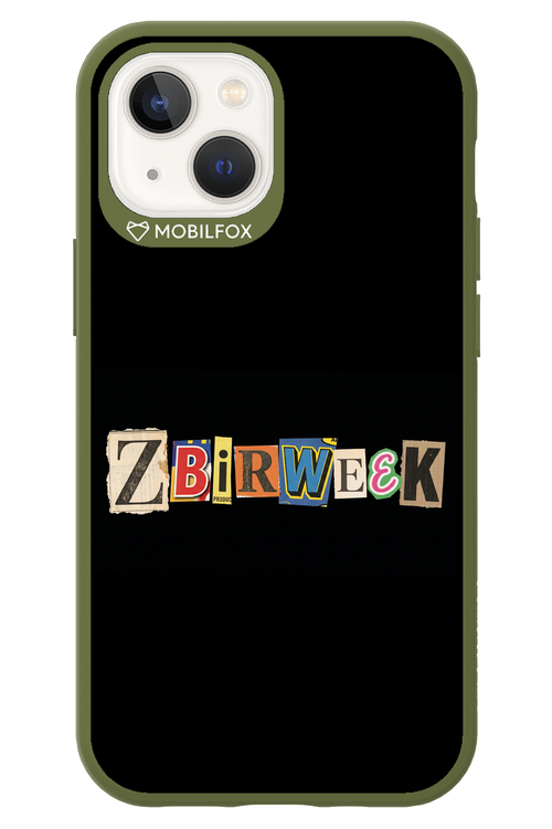 Zbirweek (black) 2.0 - Apple iPhone 13 Mini