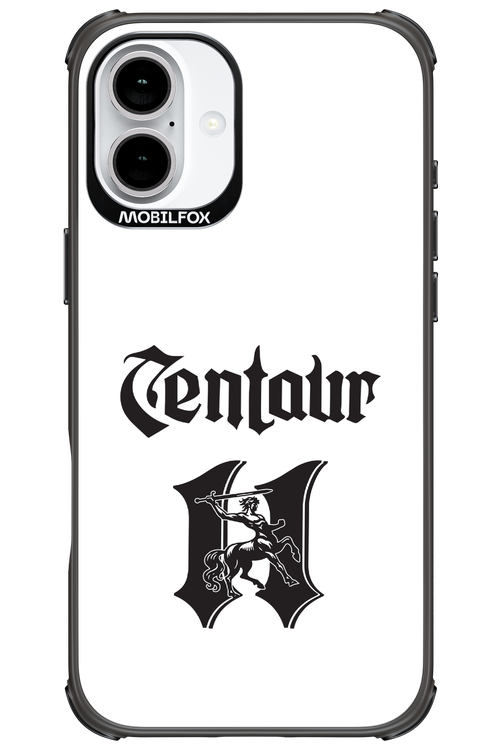 Centaur Logo White 2.0 - Apple iPhone 16 Plus