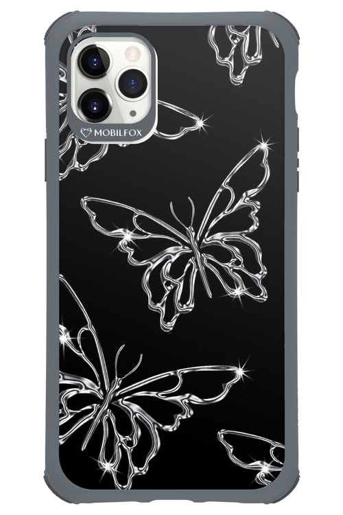 Silver Butterfly 2.0 - Apple iPhone 11 Pro Max