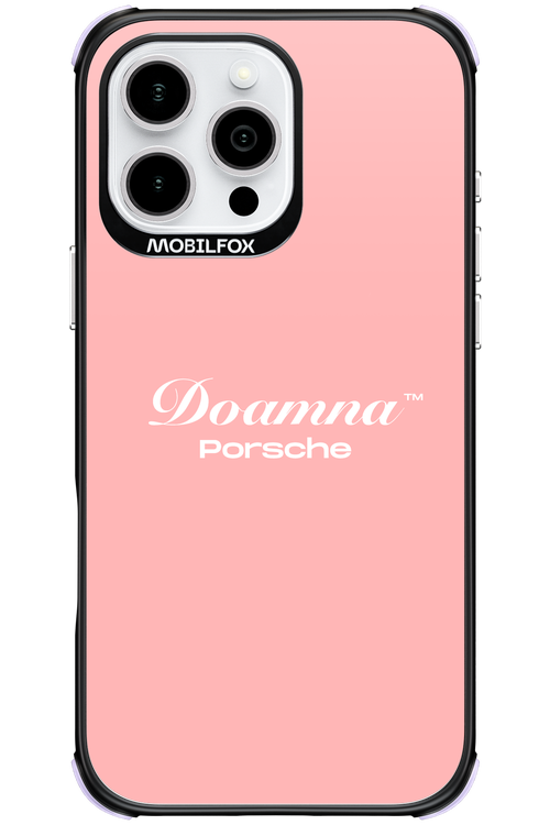 Doamna Porsche (pink) - Apple iPhone 16 Pro Max