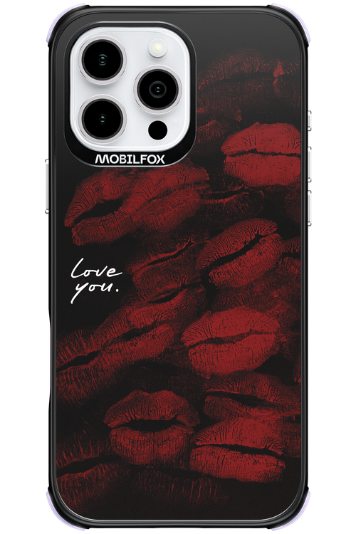 LOVE U BLACK 2.0 - Apple iPhone 16 Pro Max