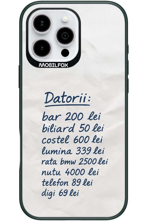 The List 2.0 - Apple iPhone 16 Pro Max
