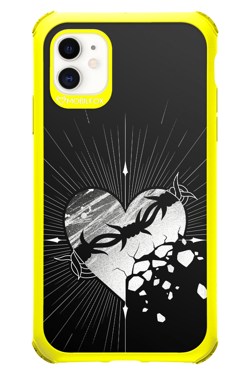Fehér Szív 2.0 - Apple iPhone 11