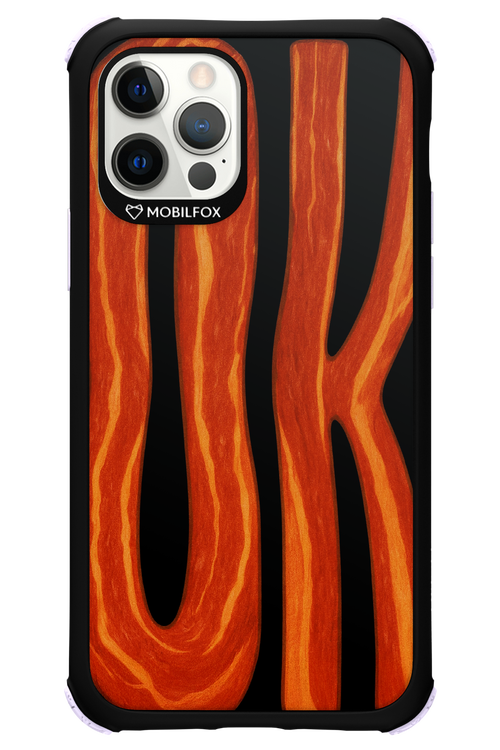 OK (Black-Red) - Apple iPhone 12 Pro