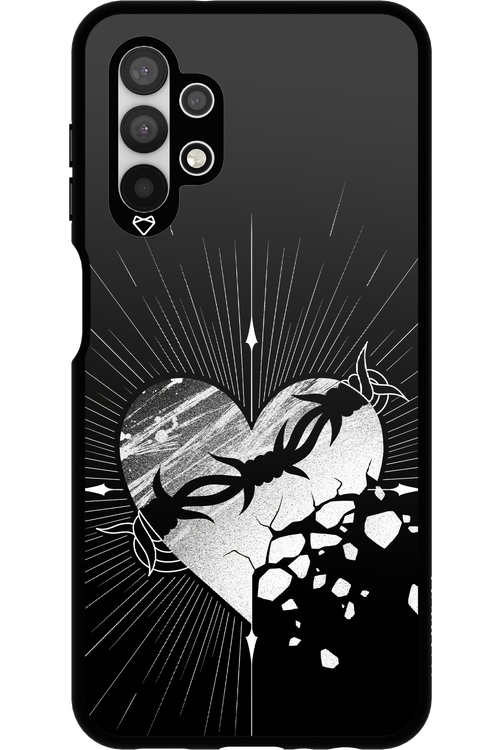 Fehér Szív - Samsung Galaxy A13 4G