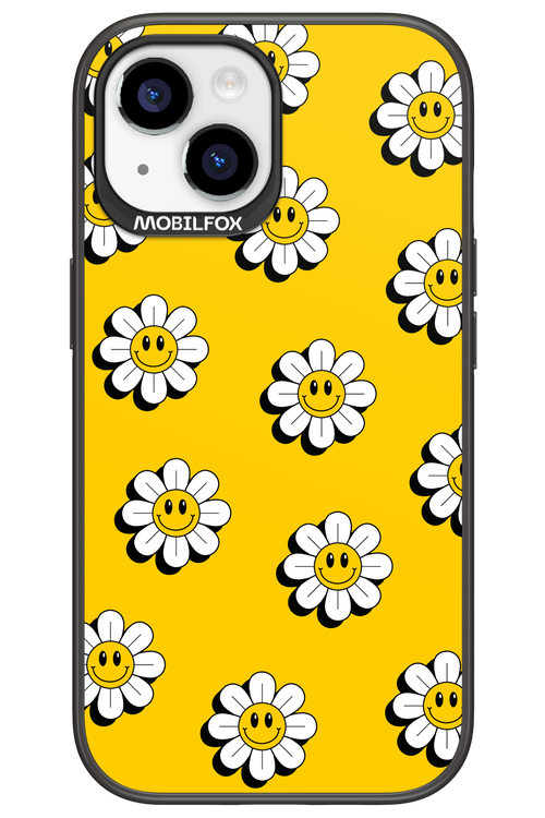 Smiley Flowers - Apple iPhone 15