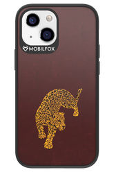 Burgundy Leopard - Apple iPhone 13 Mini