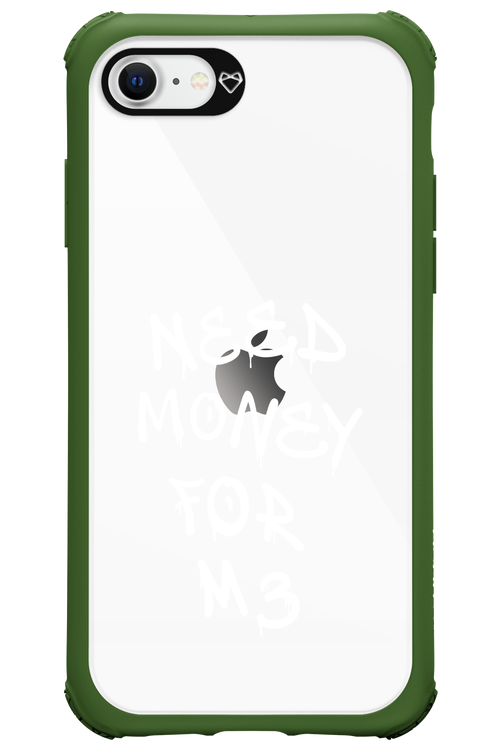 Need M3 Transparent White - Apple iPhone SE 2020