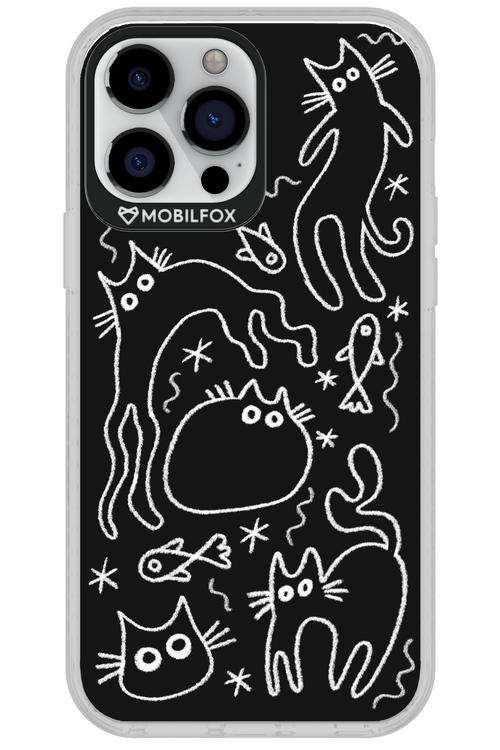 CHALK_CATS 2.0 - Apple iPhone 13 Pro Max