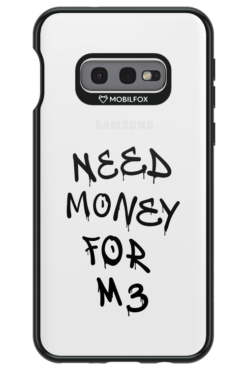 Need M3 Transparent Black - Samsung Galaxy S10e