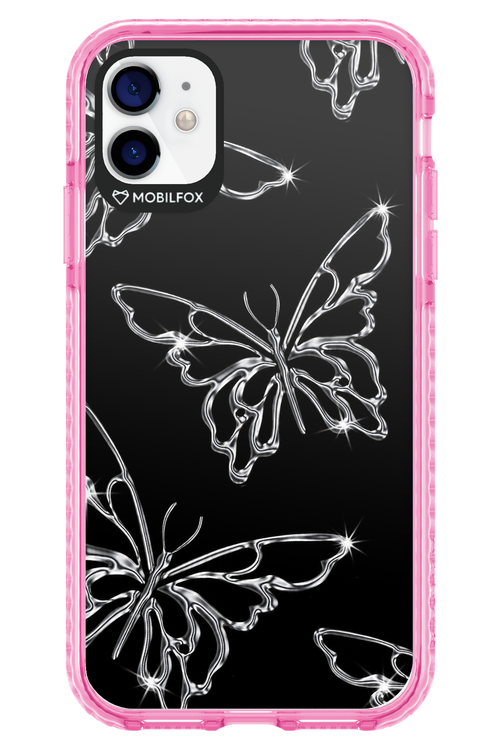 Silver Butterfly 2.0 - Apple iPhone 11