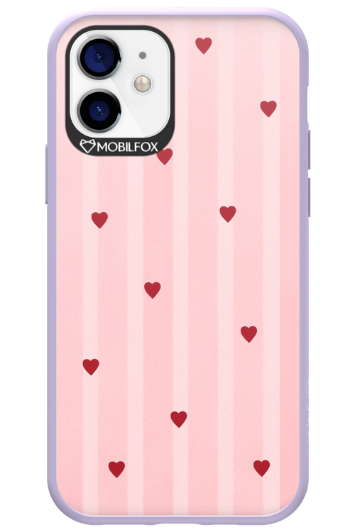 Red Little Hearts 2.0 - Apple iPhone 12