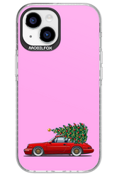 XMAS Car Pink - Apple iPhone 15