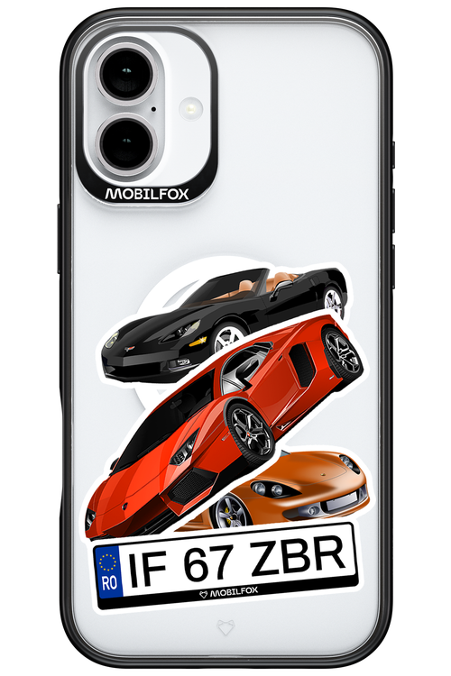 Car Sticker 2.0 - Apple iPhone 16 Plus