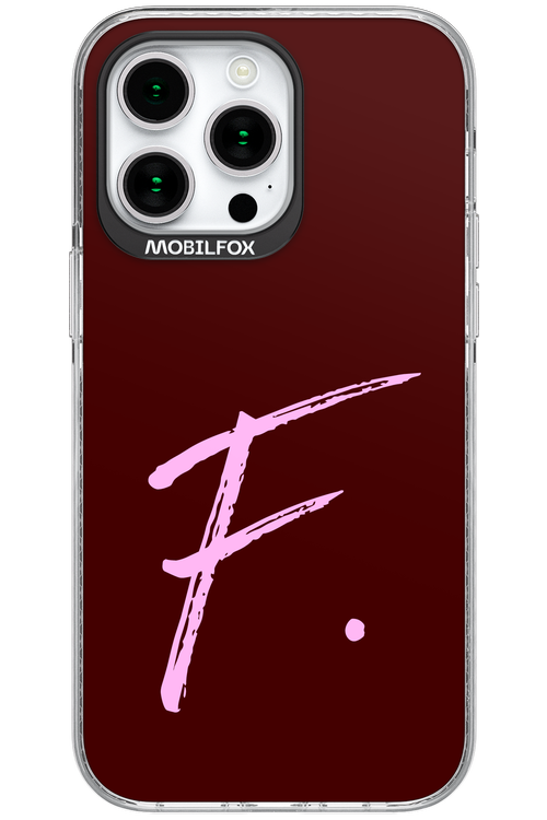 (Dark Blush) F 2.0 - Apple iPhone 15 Pro Max