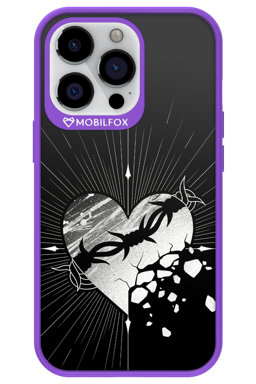 Fehér Szív - Apple iPhone 13 Pro