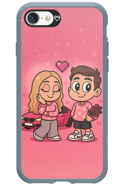 Pink Amour 2.0 - Apple iPhone SE 2020