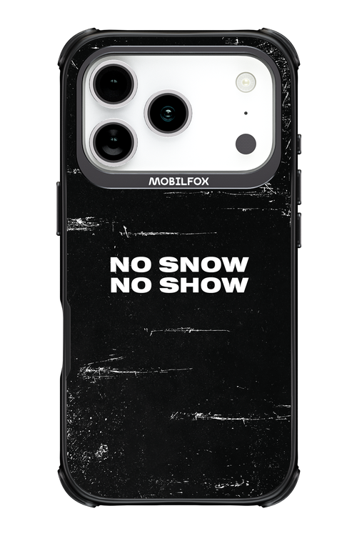 No snow, no show - Apple iPhone 17 Pro