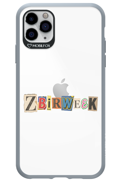 Zbirweek (transparent) 2.0 - Apple iPhone 11 Pro Max