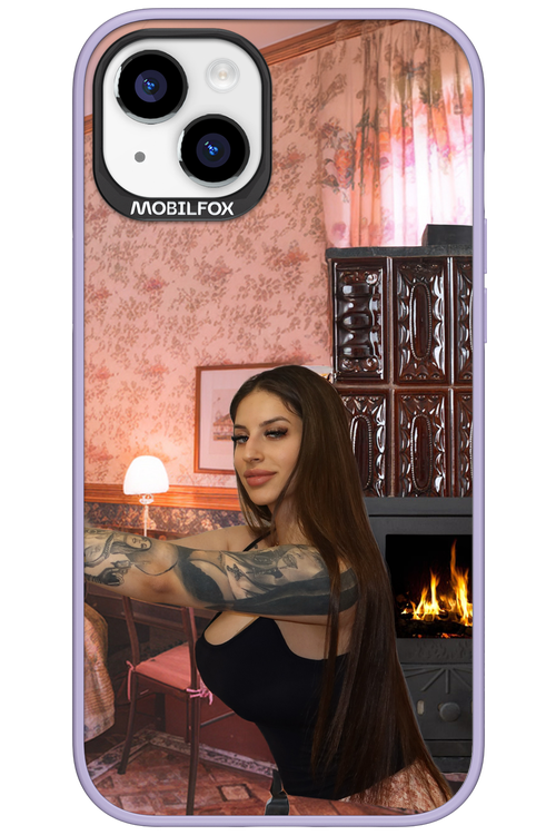 Tattooed Flame - Apple iPhone 15 Plus