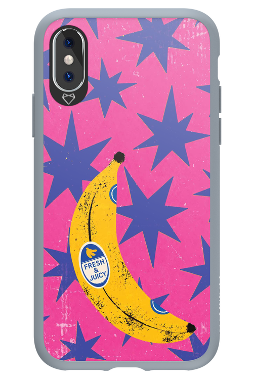 BANANA POP BLUE 2.0 - Apple iPhone X