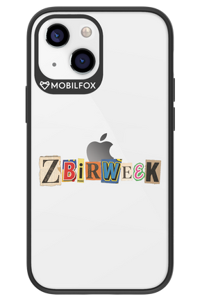 Zbirweek (transparent) 2.0 - Apple iPhone 13 Mini