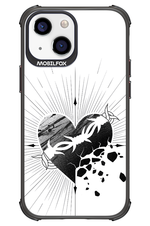 Fekete Szív 2.0 - Apple iPhone 13 Mini