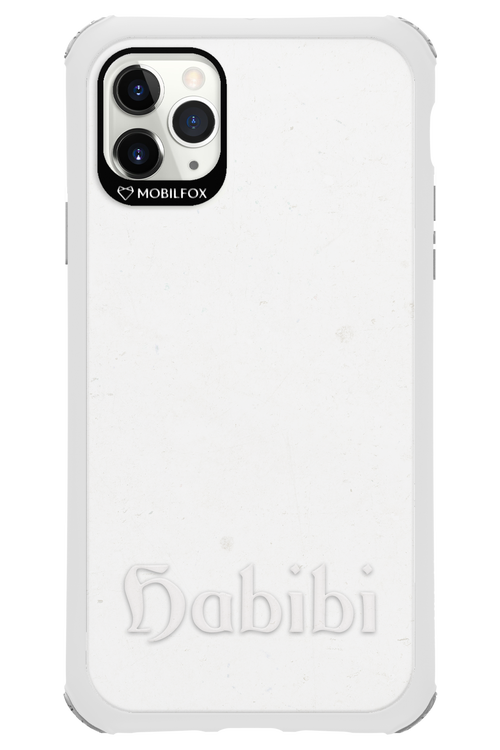 Habibi White on White - Apple iPhone 11 Pro Max