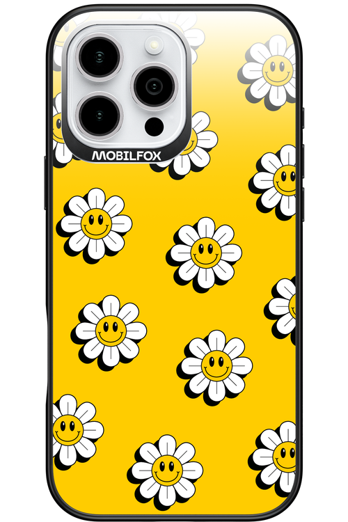 Smiley Flowers - Apple iPhone 16 Pro Max