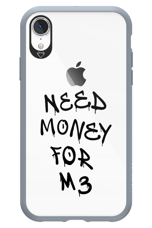 Need M3 Transparent Black - Apple iPhone XR