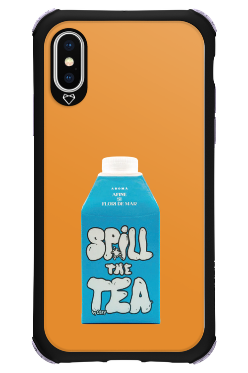 Blue Splash - Apple iPhone X