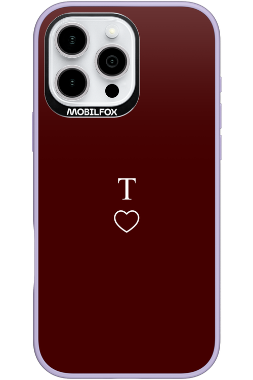T Burgundia 2.0 - Apple iPhone 16 Pro Max