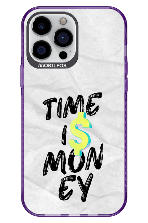 Time Is Money - Apple iPhone 13 Pro Max