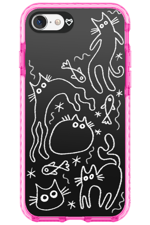 CHALK_CATS 2.0 - Apple iPhone 7