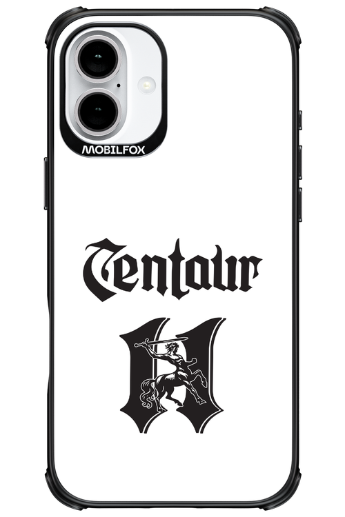 Centaur Logo White 2.0 - Apple iPhone 16 Plus