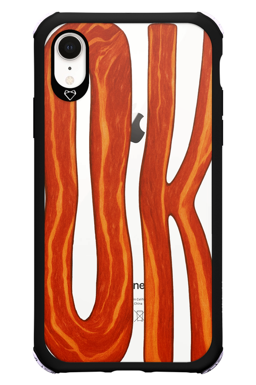 O K (Transparent) - Apple iPhone XR