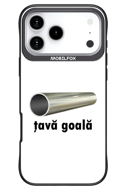 Țavă Goală White - Apple iPhone 17 Pro Max